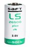 bateria litowa SAFT LS26500 PLUS C 3,6V LiSOCl2 rozmiar C