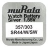 bateria srebrowa mini Murata 357 / 303 / SR44W / SW44SW / SR44