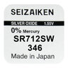 bateria srebrowa mini Seizaiken / SEIKO 346 / SR712SW