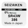 bateria srebrowa mini Seizaiken / SEIKO 386 / SR43W / SR43