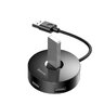 Hub USB 3.0 4-portowy Baseus CAHUB-F01 1xUSB 3.0 + 3xUSB 2.0