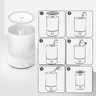 Blitzwolf BW-SH2 inteligentny ultradźwiękowy nawilżacz powietrza 4L, LED RGB, WiFi