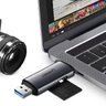 Czytnik kart USB 3.0 + USB-C UGREEN CM185 SD i microSD