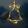 Dekoracja dzwonek BAT modee 17x14cm WARM 13LED ML-C4010 Dekoracja dzwonek BAT modee 17x14cm WARM 13LED ML-C4010