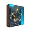Dekoracja gwiazda BAT modee 16x16cm WARM 13LED ML-C4012