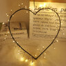 Dekoracja serce BAT modee 30cm WARM 60LED ML-C4031 Dekoracja serce BAT modee 30cm WARM 60LED ML-C4031