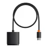 Dwukierunkowy rozdzielacz / splitter HDMI 4K 60Hz 1m Baseus AirJoy B01331105111-01