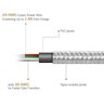 dwustronny kabel micro USB 1m ADATA srebrny