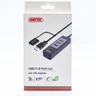 Hub USB 3.1 / micro USB OTG 4-portowy Unitek Y-3046A