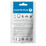 Kabel przewód pleciony USB - USB-C / Typ-C LCD everActive CBB-2CBL 200cm z obsługą szybkiego ładowania do 3A czarny