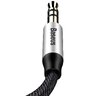 Kabel przewód audio AUX wtyk - wtyk jack 3.5 mm stereo Baseus CAM30-AS1 50cm