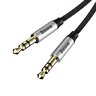 Kabel przewód audio AUX wtyk - wtyk jack 3.5 mm stereo Baseus CAM30-CS1 150cm