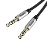 Kabel przewód audio AUX wtyk - wtyk jack 3.5 mm stereo Baseus CAM30-BS1 100cm