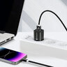 Kabel przewód silikonowy USB - Lightning iPhone everActive CBS-1.5IB 150cm z obsługą szybkiego ładowania do 2,4A czarny