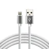Kabel przewód silikonowy USB - Lightning / iPhone everActive CBS-1.5IW 150cm z obsługą szybkiego ładowania do 2,4A biały