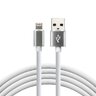 Kabel przewód silikonowy USB - Lightning / iPhone everActive CBS-1IW 100cm z obsługą szybkiego ładowania do 2,4A biały