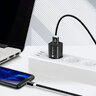 Kabel przewód silikonowy USB - USB-C / Typ-C everActive CBS-1.5CB 150cm z obsługą szybkiego ładowania do 3A czarny