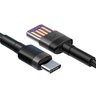 Kabel przewód USB - USB-C / Typ-C 100cm Baseus Cafule CATKLF-PG1 Super Quick Charge 40W 5A z obsługą szybkiego ładowania