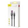 Kabel przewód USB - USB-C / Typ-C 100cm Baseus Cafule CATKLF-PG1 Super Quick Charge 40W 5A z obsługą szybkiego ładowania