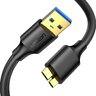 Kabel przewód USB 3.0 - micro USB 3.0 Ugreen 10840 50cm z obsługą szybkiego ładowania do 2.1A Kabel przewód USB 3.0 - micro USB 3.0 Ugreen 10840 50cm z obsługą szybkiego ładowania do 2.1A