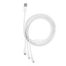 Kabel przewód USB 3w1 - USB-C, Lightning, micro USB 150cm Baseus CAMLTYS-02 do 3,5A