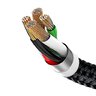 Kabel przewód USB 3w1 - USB-C, Lightning, micro USB 120cm Baseus CAMLT-BSY01 do 3.5A