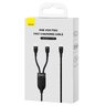 Kabel przewód USB-C 2w1 - 2x USB-C do 100W 150cm Baseus CASS060001