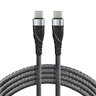 Kabel przewód USB-C PD 100cm everActive CBB-1PDG Power Delivery 3A z obsługą szybkiego ładowania 60W