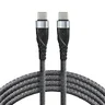 Kabel przewód USB-C PD 100cm everActive CBB-1PDG Power Delivery 2.0 z obsługą szybkiego ładowania 3A/20V 60W