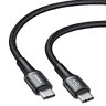 Kabel przewód USB-C PD 2.0 100cm Baseus Halo CATGH-J01 Quick Charge 3.0 3A z obsługą szybkiego ładowania 60W