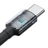 Kabel przewód USB-C PD 2.0 100cm Baseus Cafule P10318306003-00 5A z obsługą szybkiego ładowania 100W - 2 sztuki