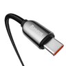 Kabel przewód USB-C PD 2.0 100cm Baseus Display CATSK-B01 Quick Charge 3.0 5A z obsługą szybkiego ładowania 100W