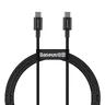 Kabel przewód USB-C PD 2.0 100cm Baseus Superior CATYS-B01 Quick Charge 3.0 5A z obsługą szybkiego ładowania 100W