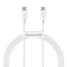 Kabel przewód USB-C PD 2.0 100cm Baseus Superior CATYS-B02 Quick Charge 3.0 5A z obsługą szybkiego ładowania 100W
