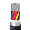 Kabel przewód USB-C PD 2.0 200cm Baseus Crystal CAJY000701 Quick Charge 3.0 5A z obsługą szybkiego ładowania 100W