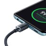 Kabel przewód USB-C PD 2.0 120cm Baseus Crystal CAJY000601 Quick Charge 3.0 5A z obsługą szybkiego ładowania 100W