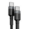 Kabel przewód USB-C PD 2.0 200cm Baseus Cafule CATKLF-ALG1 Quick Charge 3.0 5A z obsługą szybkiego ładowania 100W