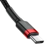 Kabel przewód USB-C PD 2.0 200cm Baseus Cafule CATKLF-H91 Quick Charge 3.0 3A z obsługą szybkiego ładowania 60W