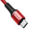 Kabel przewód USB-C PD 2.0 200cm Baseus Halo CATGH-K09 Quick Charge 3.0 3A z obsługą szybkiego ładowania 60W