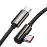 Kabel przewód USB-C PD 2.0 kątowy 200cm Baseus CATCS-A01 Quick Charge 3.0 5A z obsługą szybkiego ładowania 100W