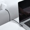 Kabel przewód USB-C PD 2.0 kątowy 200cm Baseus CATCS-A01 Quick Charge 3.0 5A z obsługą szybkiego ładowania 100W
