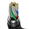 Kabel przewód USB-C PD 2.0 kątowy 200cm Baseus CATCS-A01 Quick Charge 3.0 5A z obsługą szybkiego ładowania 100W