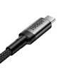 Kabel przewód USB-C PD 3.1 Gen2 100cm Baseus Cafule CATKLF-SG1 5A 100W szybka transmisja danych 10Gbps 4K