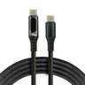 Zestaw everActive ładowarka sieciowa GaN SC650Q + kabel USB-C PD LCD 100cm everActive CBB-1PDL