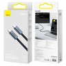 Kabel przewód USB-C PD USB4 100cm Baseus Flash Series CASS010014 100W szybka transmisja danych 40Gbps 8K