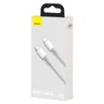 Kabel przewód USB-C / Typ-C - Lightning / iPhone 100cm Baseus CATLGD-02 z obsługą szybkiego ładowania 20W PD