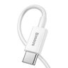 Kabel przewód USB-C / Typ-C - Lightning / iPhone 100cm Baseus CATLYS-A02 z obsługą szybkiego ładowania 20W PD