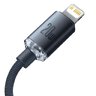 Kabel przewód USB-C / Typ-C - Lightning / iPhone 200cm Baseus Crystal CAJY000301 z obsługą szybkiego ładowania 20W PD