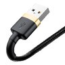 Kabel przewód USB - Lightning / iPhone 100cm Baseus Cafule CALKLF-BV1 z obsługą szybkiego ładowania 2.4A