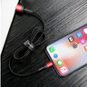 Kabel przewód USB - Lightning / iPhone 100cm Baseus Cafule CALKLF-G91 z obsługą szybkiego ładowania 2.4A